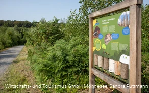 Tafel Erlebnispfad Möhnesee-Südufer