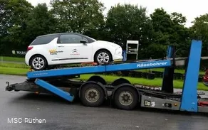 Fahrzeug für das Sicherheitstraining