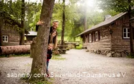Hiebammen Hütte Familie