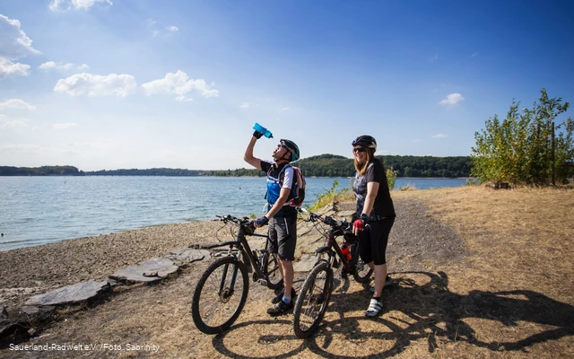 Fahrradtour entlang des Möhnesee