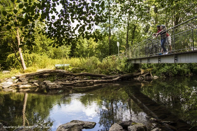 Mühlheimer Schlacht  mit der Flussüberquerung