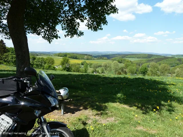 Bilick in die sauerländer Landschaft