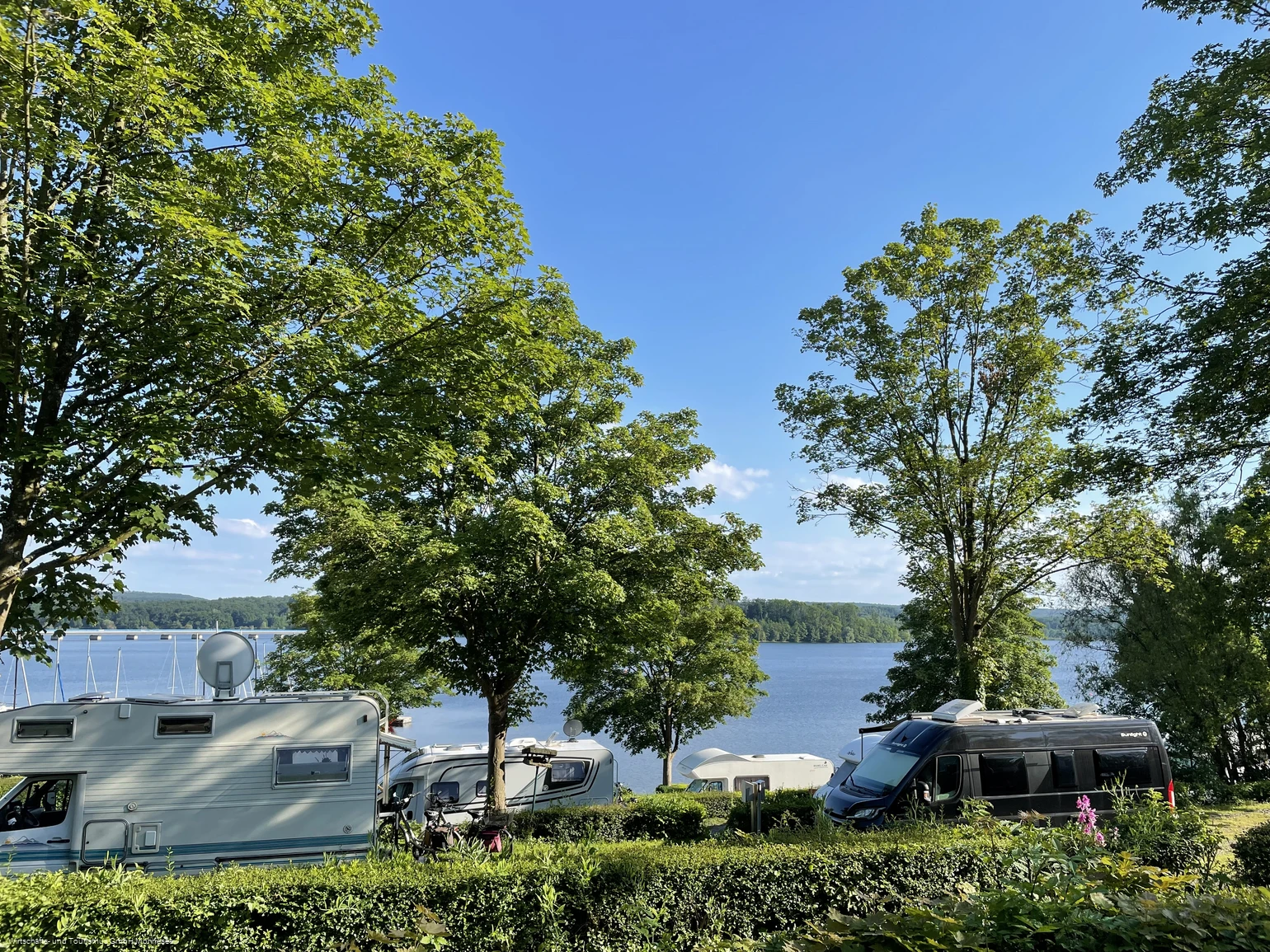 Wohnmobilstellplatz Delecke Nordufer Möhnesee 3