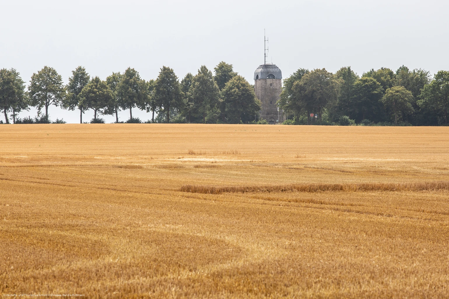 Bismarckturm Möhnesee weit