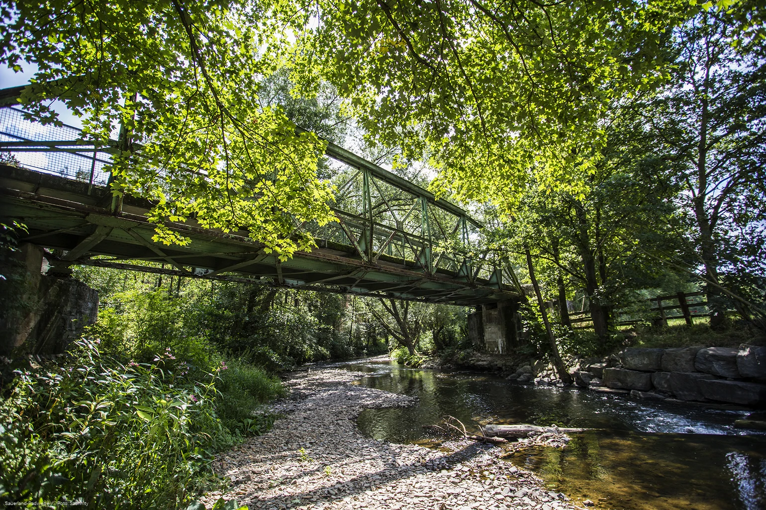 Brückenbau zwischen Warstein und dem Möhnesee