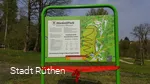 Übersichtsplan der Disc-Golfanlage am Rabennest