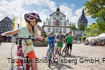 Eine Radtour mit der Familie über den MöhnetalRadweg. Startpunkt ist der Martplatz in Brilon.